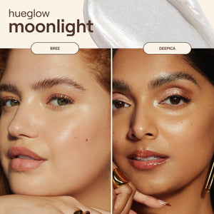 Live Tinted Hueglow Drops Highlighter + Kabuki Brush Duo Bronzer Makeup