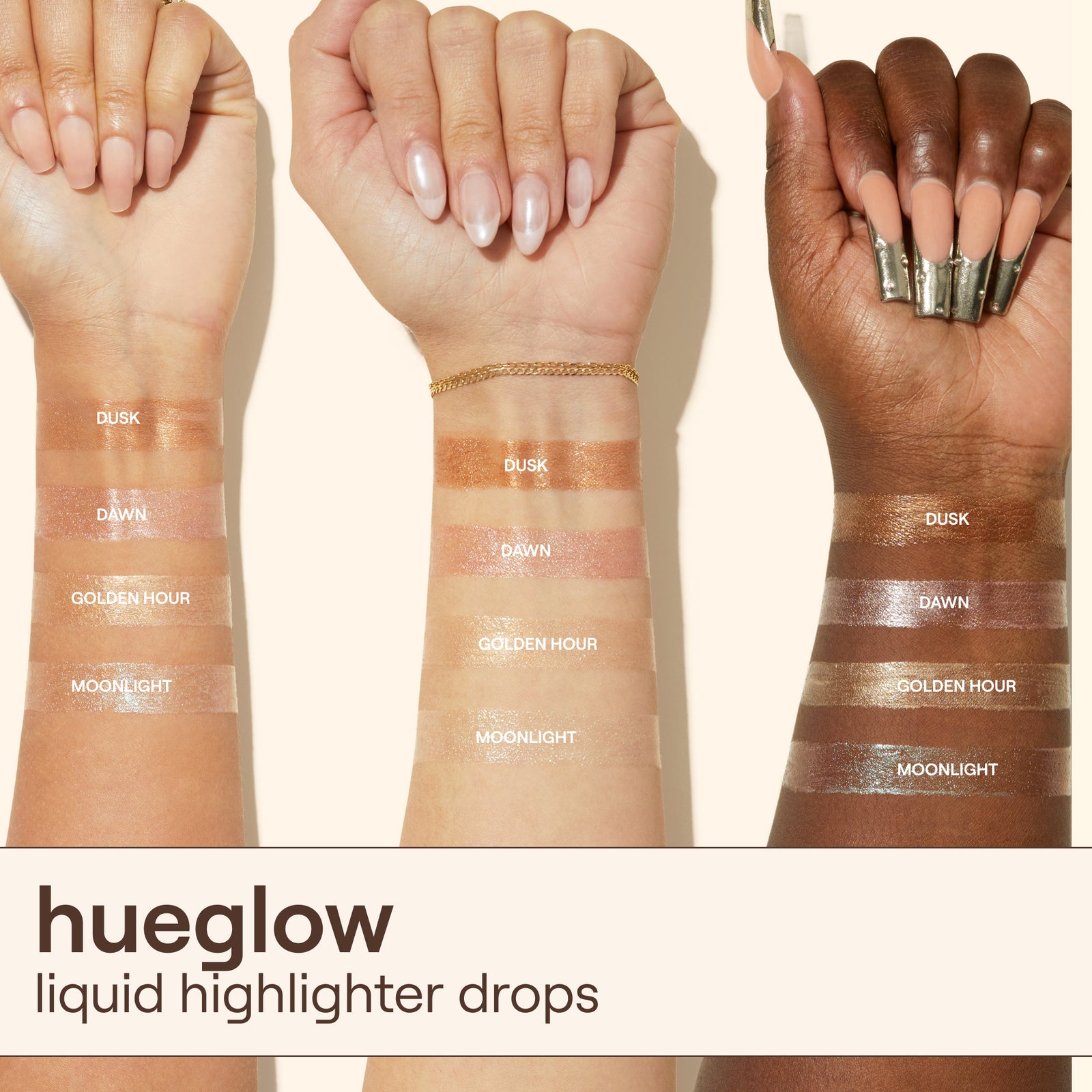 HUEGLOW Liquid Highlighter Drops
