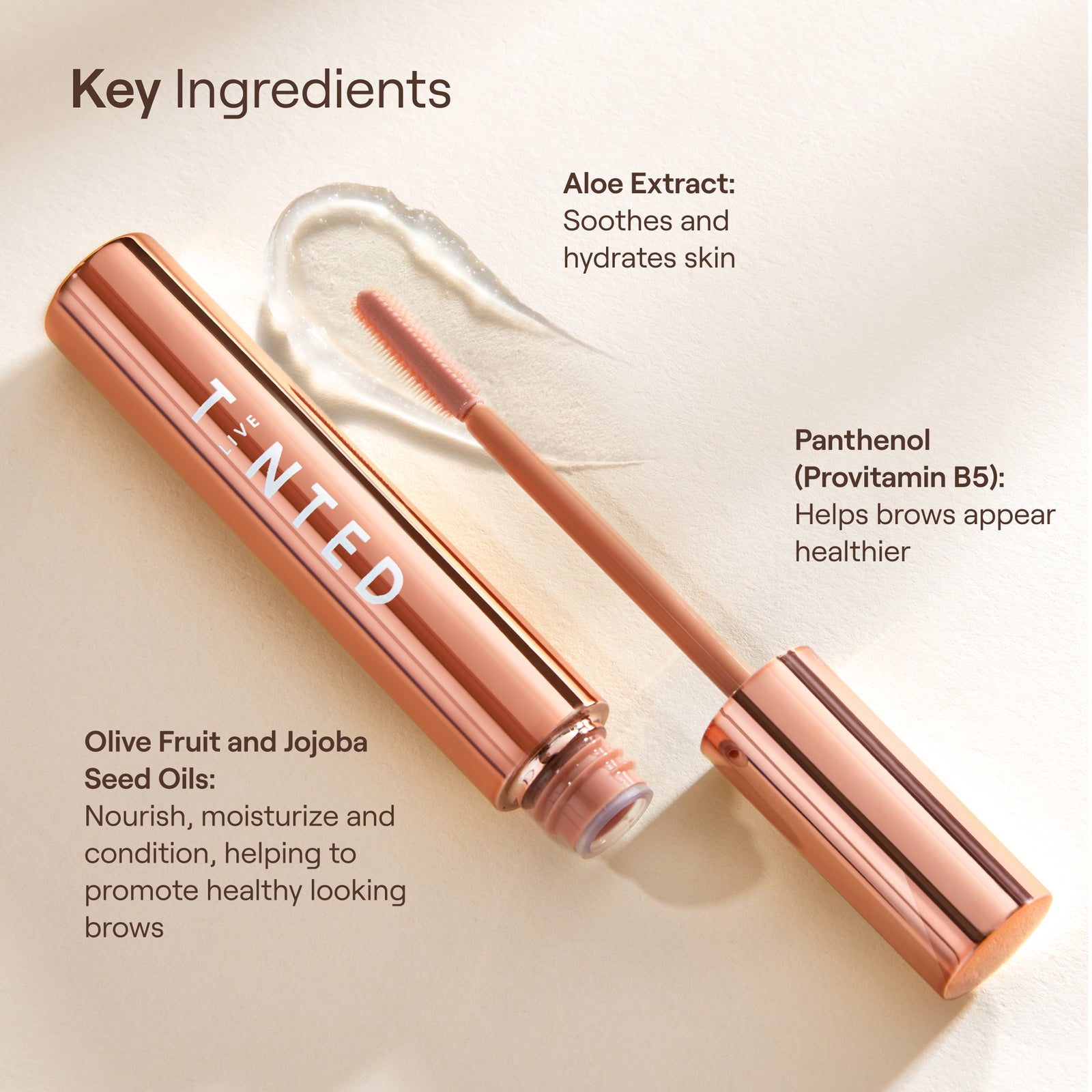 HUEBROW™ Clear Setting Eyebrow Gel
