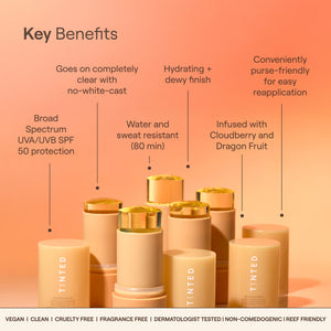 HUEGUARD® Invisible Sunscreen Stick SPF 50