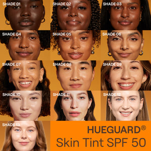 HUEGUARD® Skin Tint SPF 50 Mineral Sunscreen Broad Spectrum