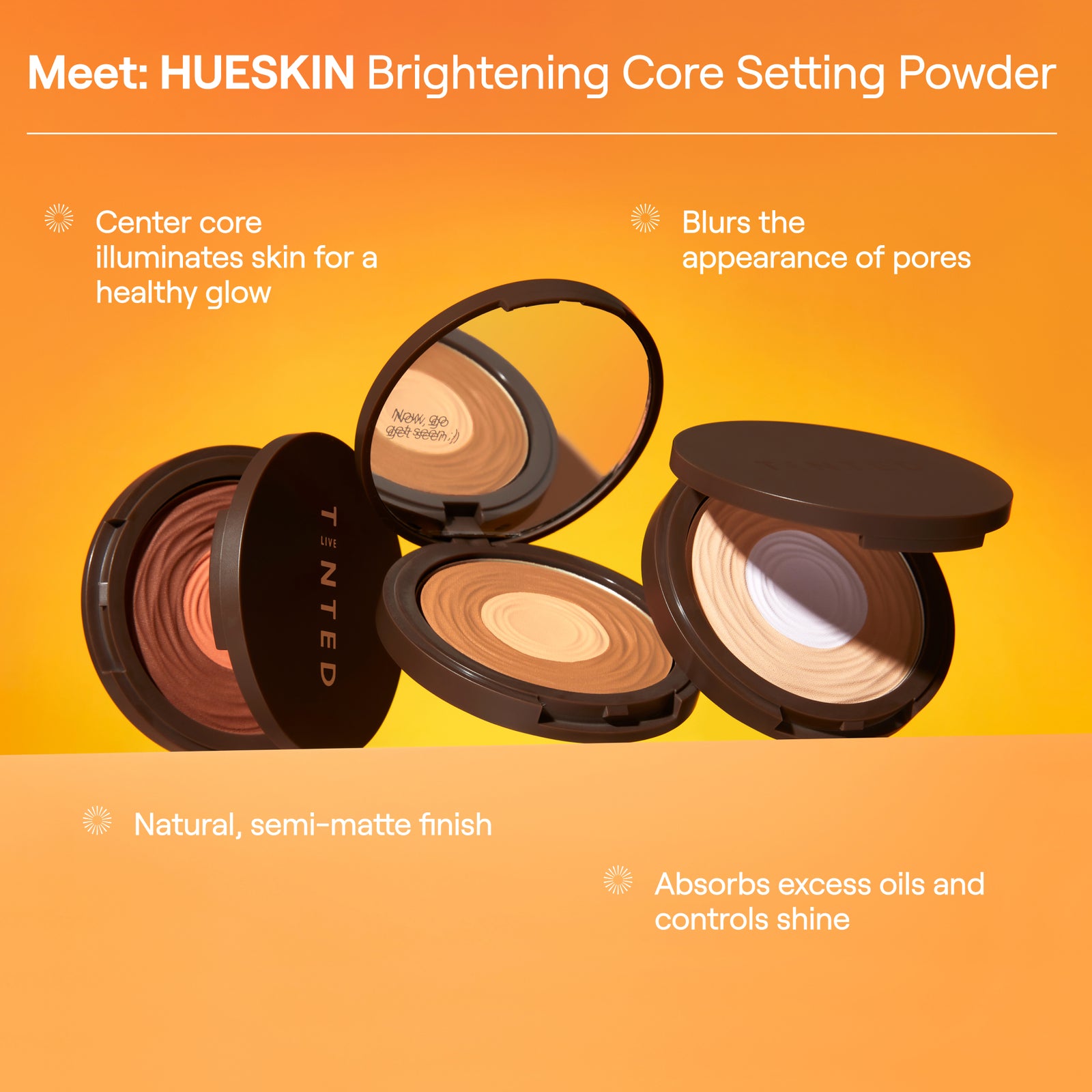 HUESKIN Brightening Core Setting Powder