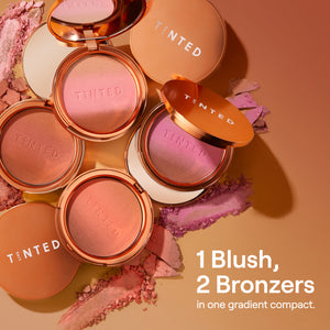 HUEBEAM® Gradient Blushing Bronzer