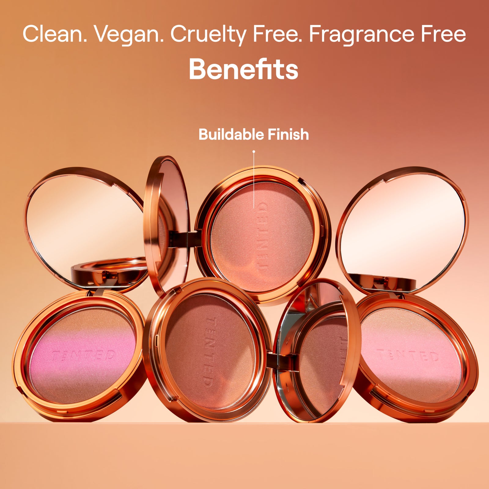 HUEBEAM® Gradient Blushing Bronzer