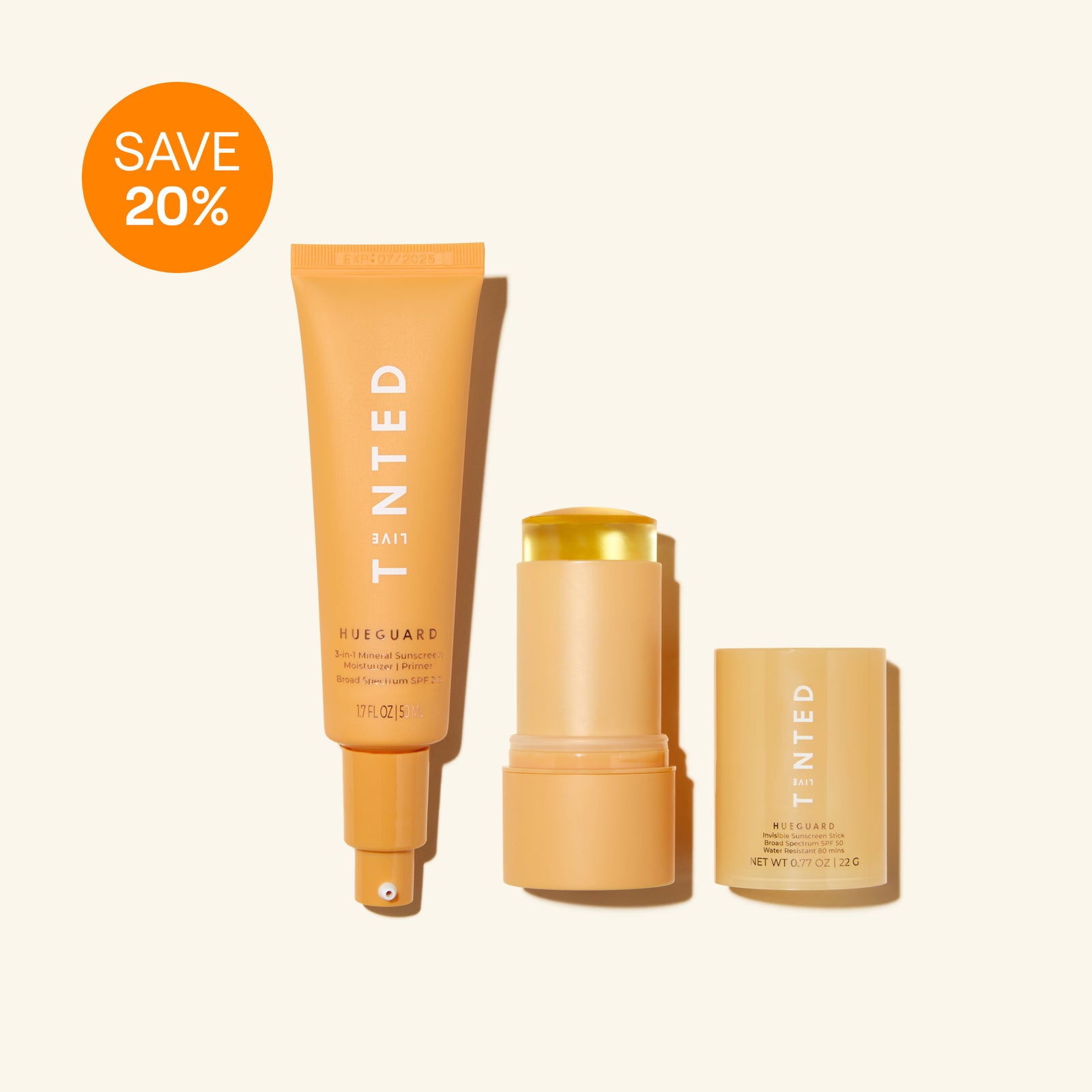 HUEGUARD® Daily Defense Sunscreen Set